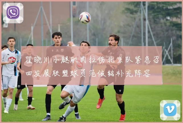 翟晓川小腿肌肉拉伤北京队紧急召回发展联盟球员范依铭补充阵容
